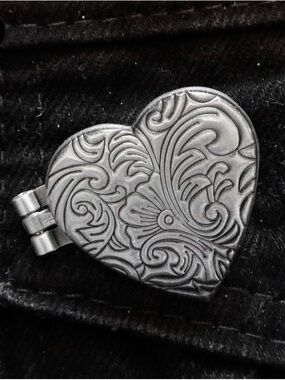 Nosferatu Inspired Locket Pin